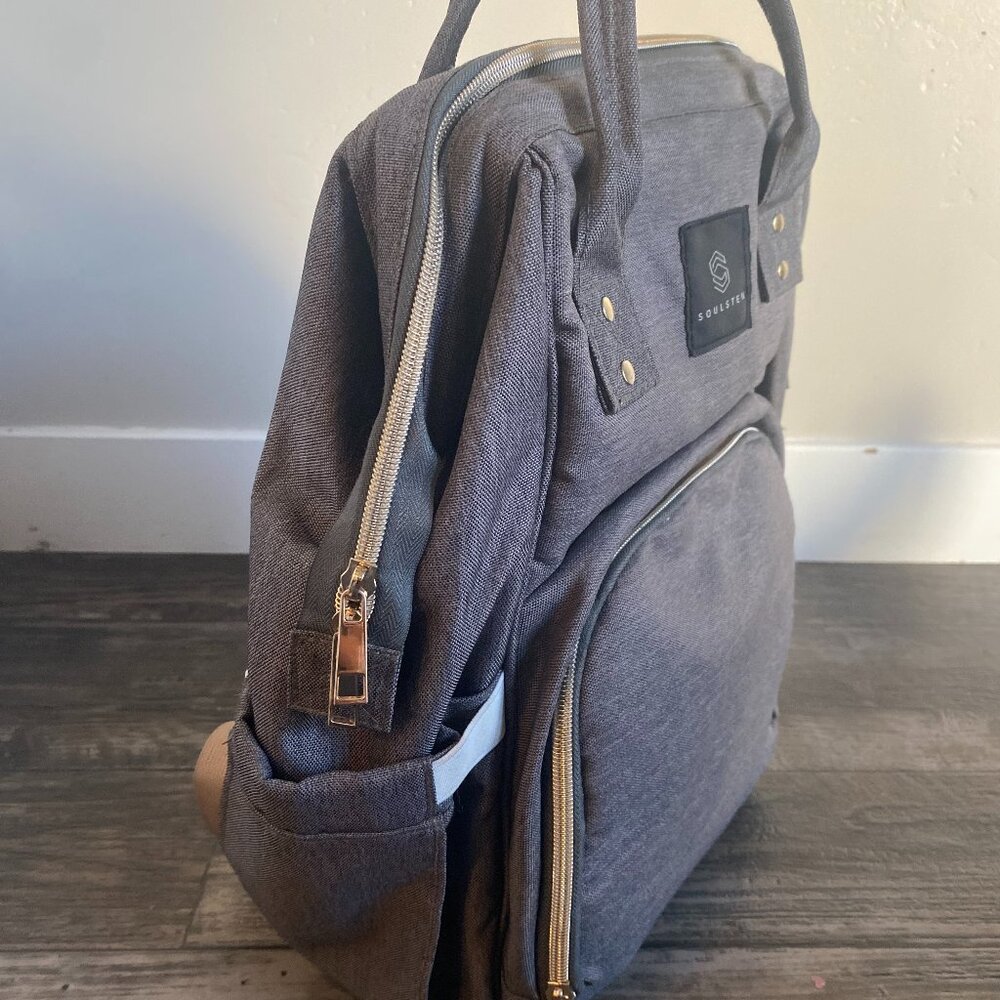 Soulsten Backpack Diaper Bag - Picture 4 of 4